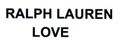 Mẫu nhãn hiệu RALPH LAUREN LOVE