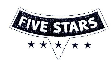 Mẫu nhãn hiệu FIVE STARS