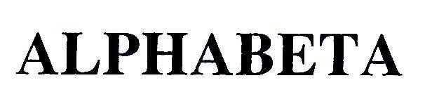 Mẫu nhãn hiệu ALPHABETA