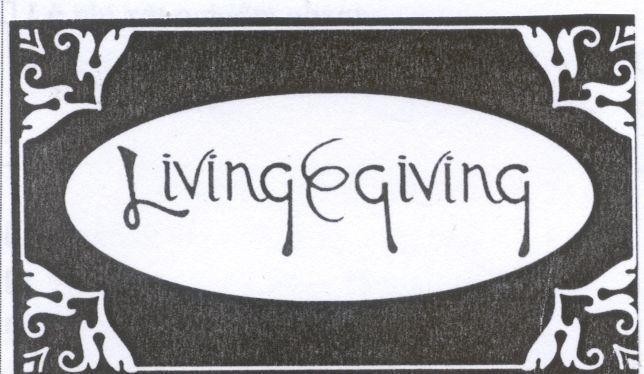 Mẫu nhãn hiệu LIVING & GIVING
