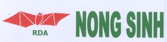 Mẫu nhãn hiệu RDA NONG SINH
