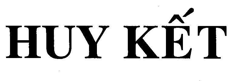 Mẫu nhãn hiệu HUY KếT