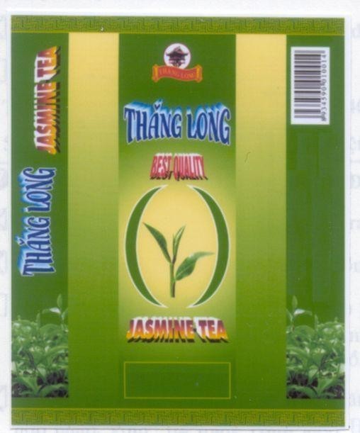 Mẫu nhãn hiệu Thăng Long BEST QUALITY JASMINE TEA