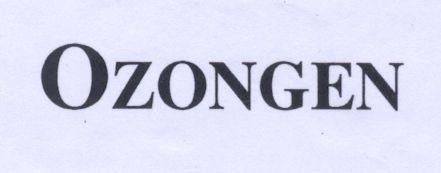 Mẫu nhãn hiệu OZONGEN