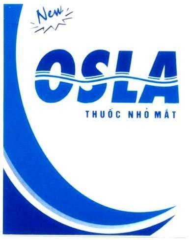 Mẫu nhãn hiệu OSLA Thuốc Nhỏ Mắt NEW