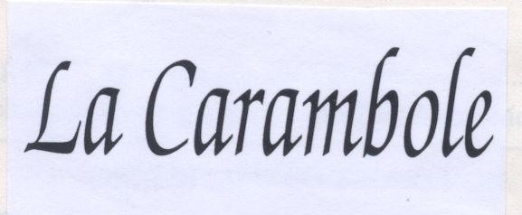 Mẫu nhãn hiệu LA CARAMBOLE