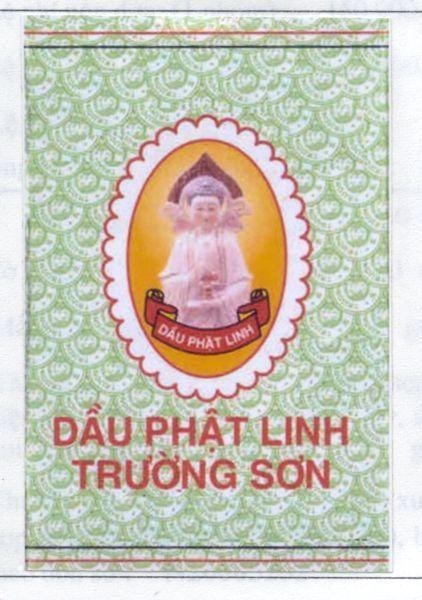 Mẫu nhãn hiệu Dầu Phật Linh Trường Sơn