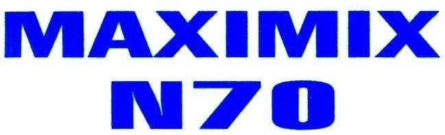 Mẫu nhãn hiệu MAXIMIX N70