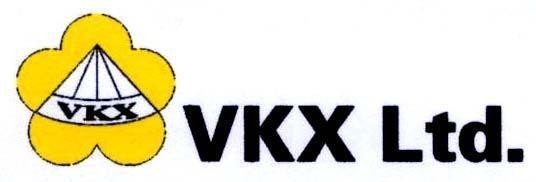 Mẫu nhãn hiệu VKX VKX LTD.