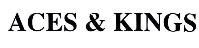 Mẫu nhãn hiệu ACES & KINGS