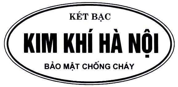 Mẫu nhãn hiệu Hà Nội Bảo Mật Chống Cháy Két Bạc Kim Khí