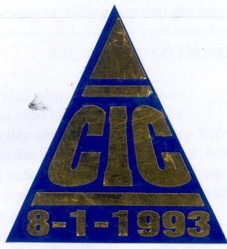 Mẫu nhãn hiệu CIC 8-1-1993