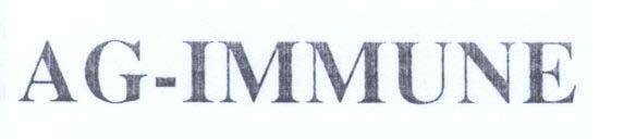 Mẫu nhãn hiệu AG-IMMUNE
