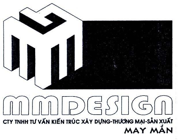 Mẫu nhãn hiệu M MMDESIGN May Mắn