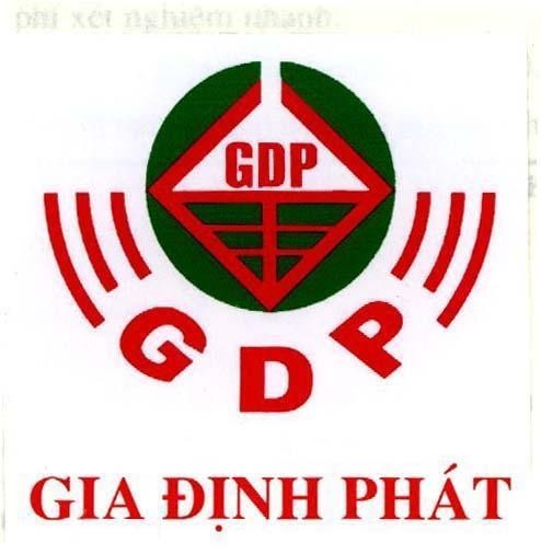 Mẫu nhãn hiệu GDP Gia Định Phát