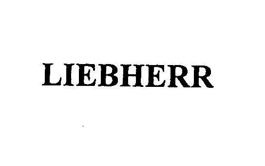 Mẫu nhãn hiệu LIEBHERR