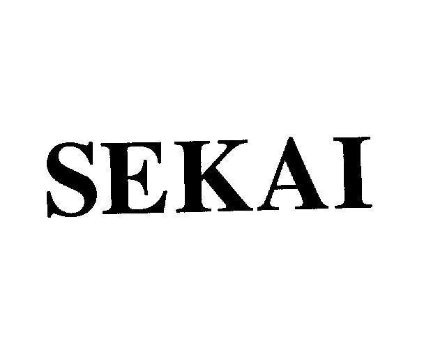Mẫu nhãn hiệu SEKAI