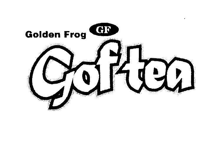 Mẫu nhãn hiệu GOLDEN FROG GF GOFTEA