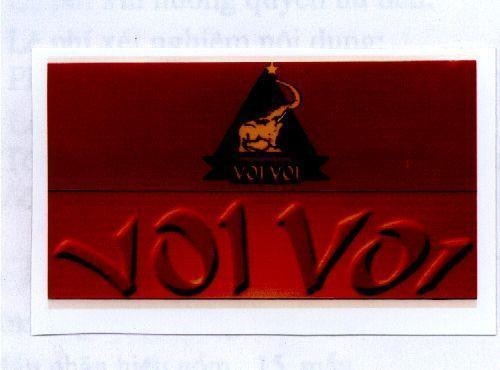 Mẫu nhãn hiệu VOI VOI
