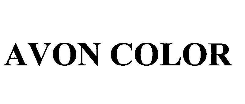 Mẫu nhãn hiệu AVON COLOR