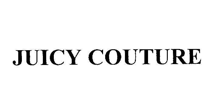 Mẫu nhãn hiệu JUICY COUTURE