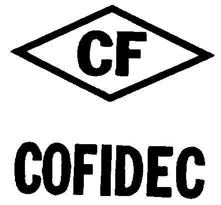 Mẫu nhãn hiệu CF COFIDEC