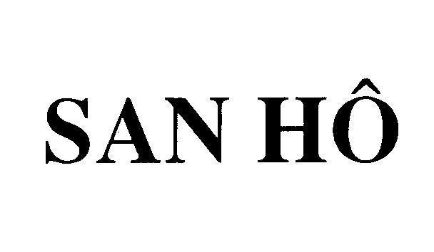 Mẫu nhãn hiệu SAN HÔ
