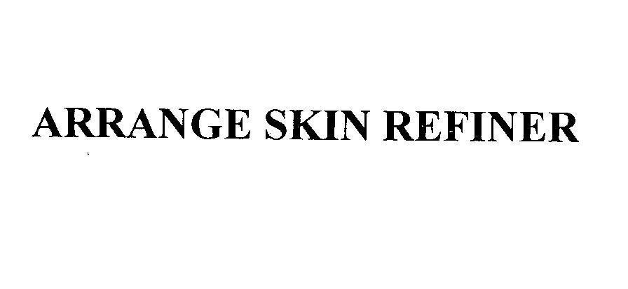 Mẫu nhãn hiệu ARRANGE SKIN REFINER