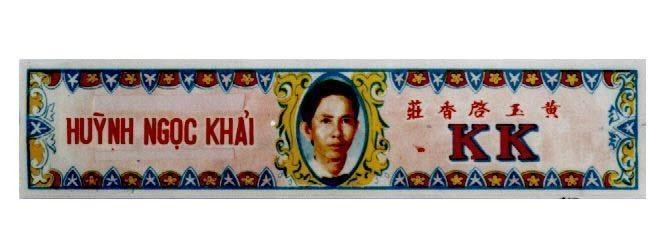 Mẫu nhãn hiệu Huỳnh Ngọc Khải KK