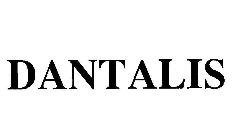 Mẫu nhãn hiệu DANTALIS