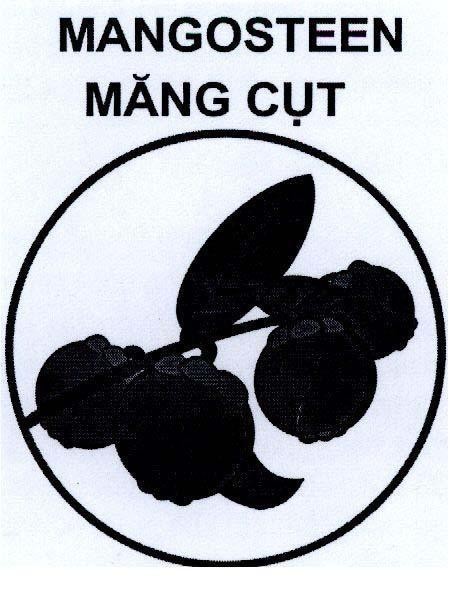 Mẫu nhãn hiệu MANGOSTEEN Măng Cụt