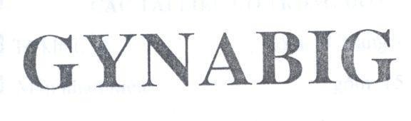 Mẫu nhãn hiệu GYNABIG