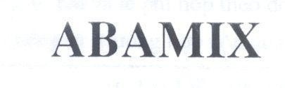 Mẫu nhãn hiệu ABAMIX