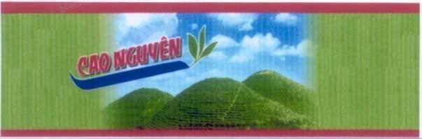 Mẫu nhãn hiệu CAO NGUYÊN