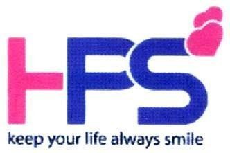 Mẫu nhãn hiệu HPS KEEP YOUR LIFE ALWAYS SMILE