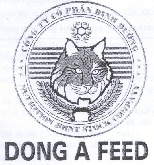 Mẫu nhãn hiệu DONG A FEED Công ty Cổ Phần Dinh Dưỡng NUTRITION JOINT STOCK COMPANY