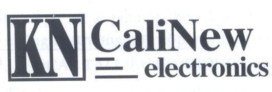 Mẫu nhãn hiệu KN CALINEW ELECTRONICS