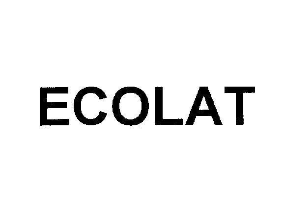Mẫu nhãn hiệu ECOLAT