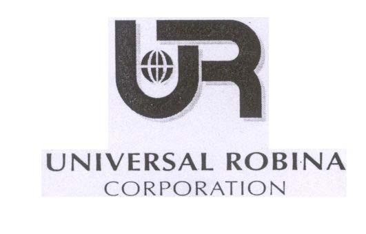 Mẫu nhãn hiệu UR UNIVERSAL ROBINA CORPORATION