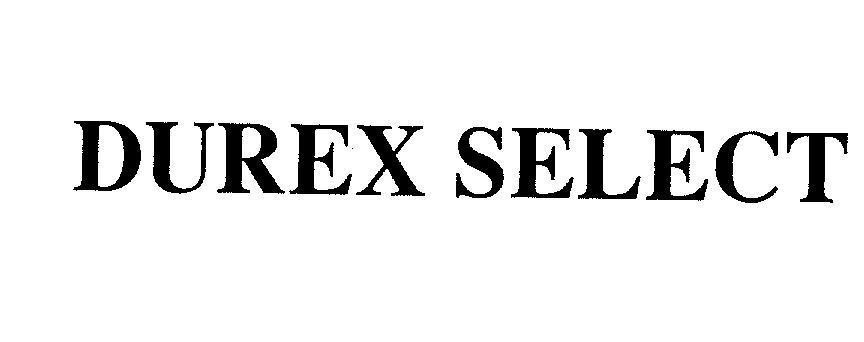 Mẫu nhãn hiệu DUREX SELECT