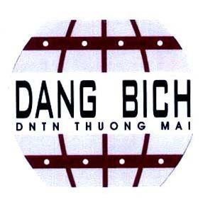 Mẫu nhãn hiệu DANG BICH DNTN THUONG MAI