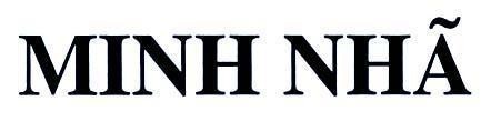 Mẫu nhãn hiệu Minh Nhã