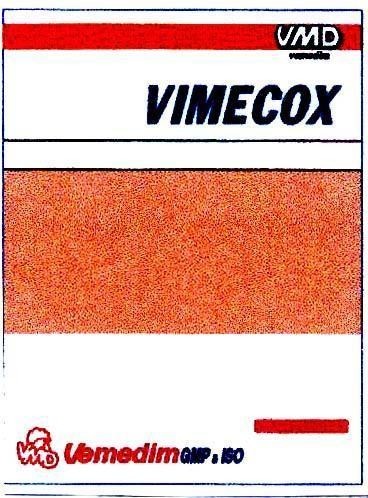 Mẫu nhãn hiệu VIMECOX VMD VEMEDIM GMP & ISO