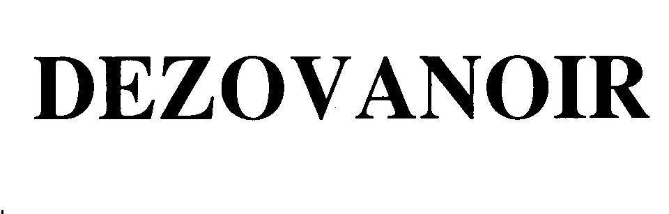 Mẫu nhãn hiệu DEZOVANOIR