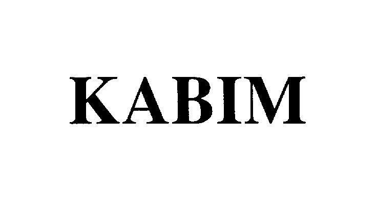 Mẫu nhãn hiệu KABIM