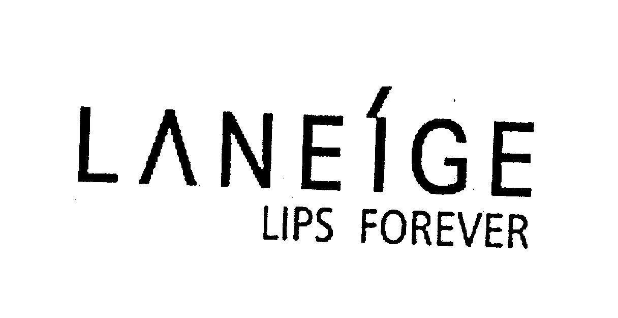 Mẫu nhãn hiệu LANEIGE LIPS FOREVER