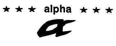 Mẫu nhãn hiệu ALPHA