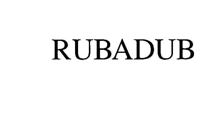 Mẫu nhãn hiệu RUBADUB
