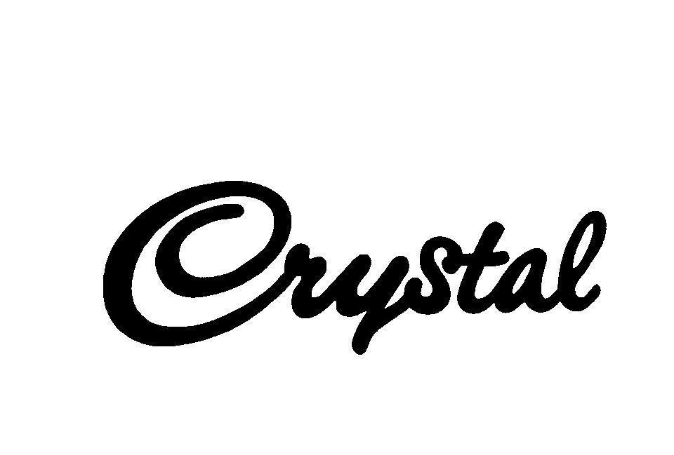 Mẫu nhãn hiệu CRYSTAL