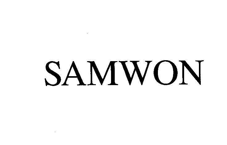 Mẫu nhãn hiệu SAMWON